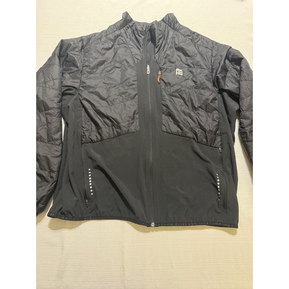 Alaskan Hardgear Duluth Trading Co Mens 2XL Hybrid Quilted Full Zip Jacket Black